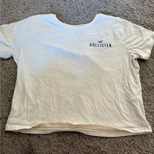 Hollister Cream Graphic Tee